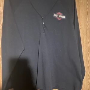 Harley Davidson shirt hoodie